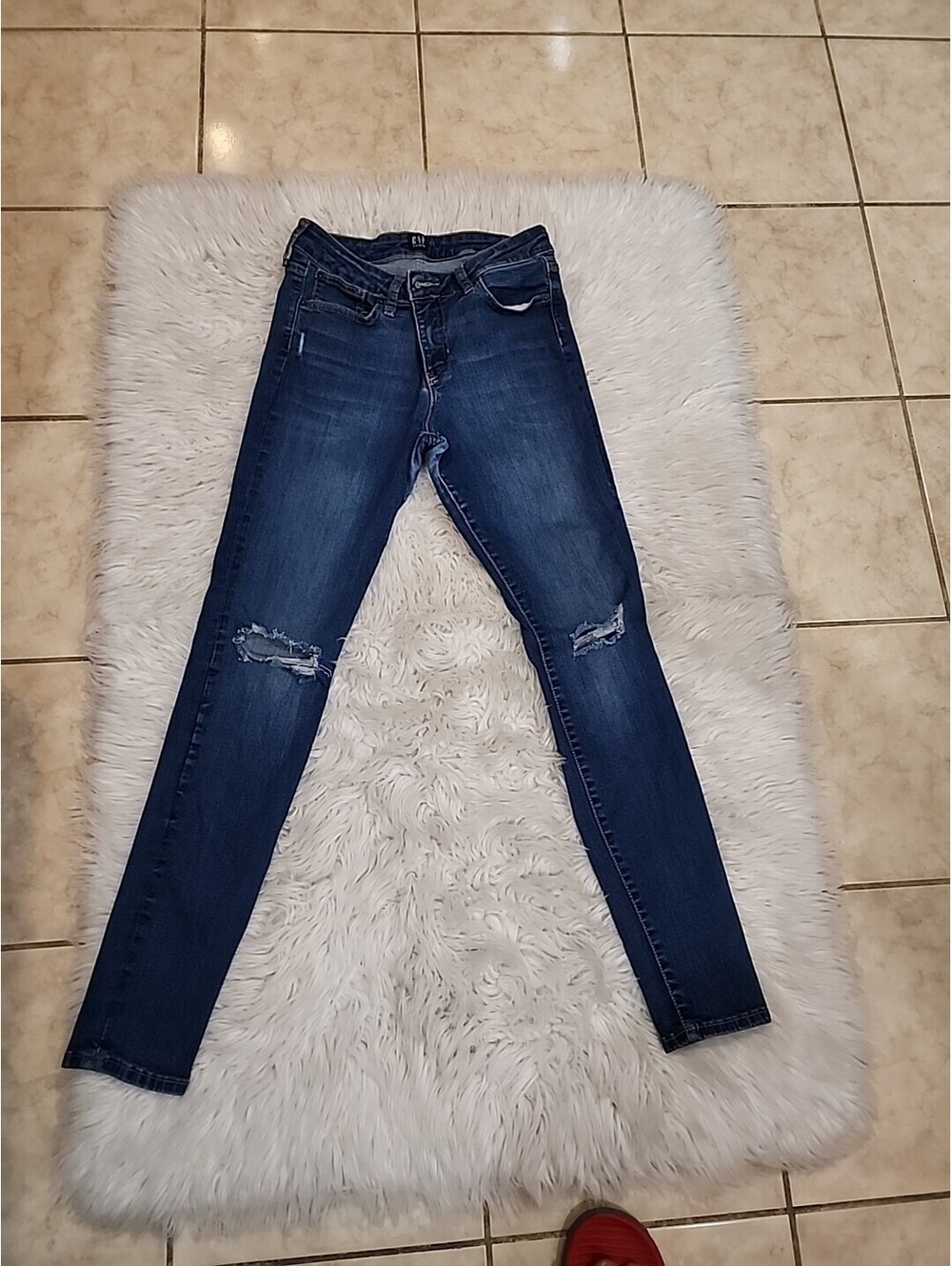 GAP Blue Denim Skinny Jeans Women's Size 29 Regular